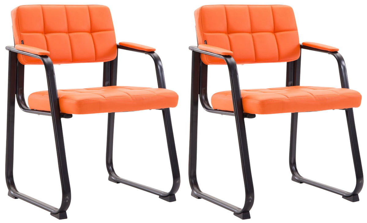 2-pack besöksstolar Canada B konstläder