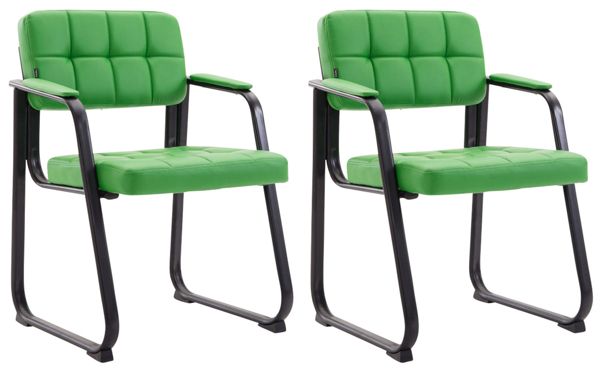 2-pack besöksstolar Canada B konstläder