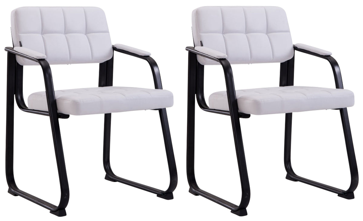 2-pack besöksstolar Canada B konstläder