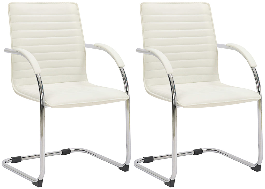 2-pack besöksstolar Tira konstläder