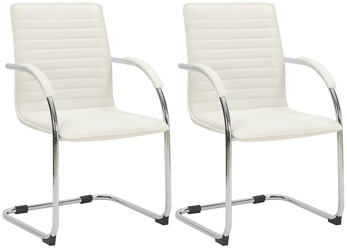 2-pack besöksstolar Tira konstläder
