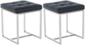 2-pack rostfritt stål sittpall Barci