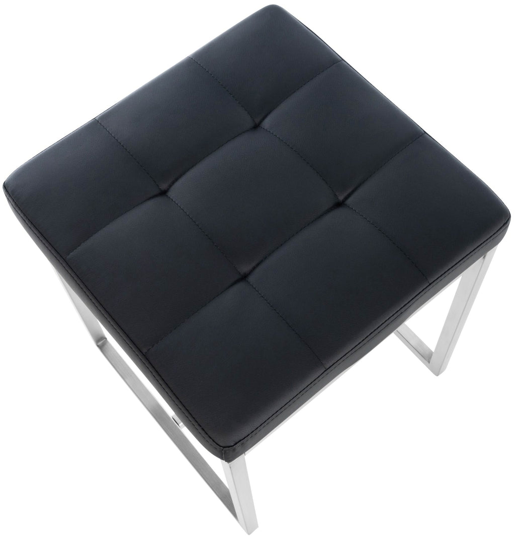 2-pack rostfritt stål sittpall Barci