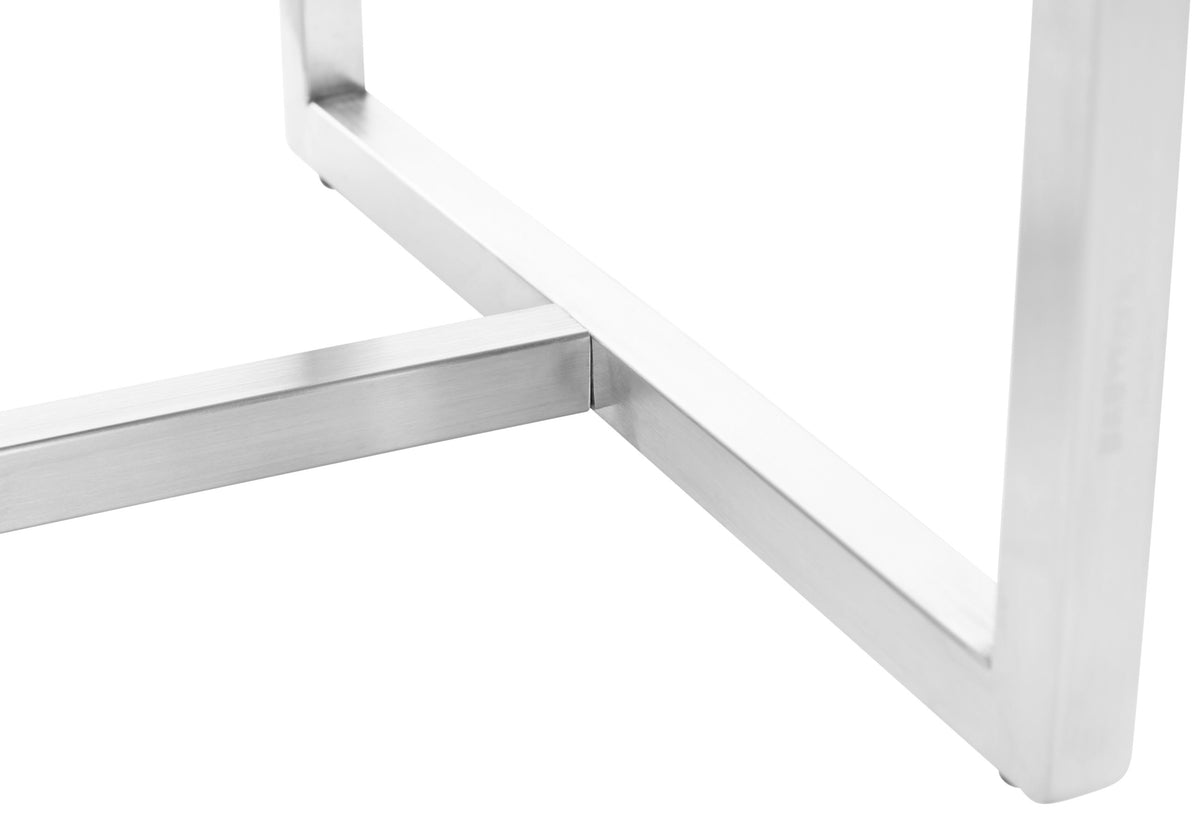 2-pack rostfritt stål sittpall Barci