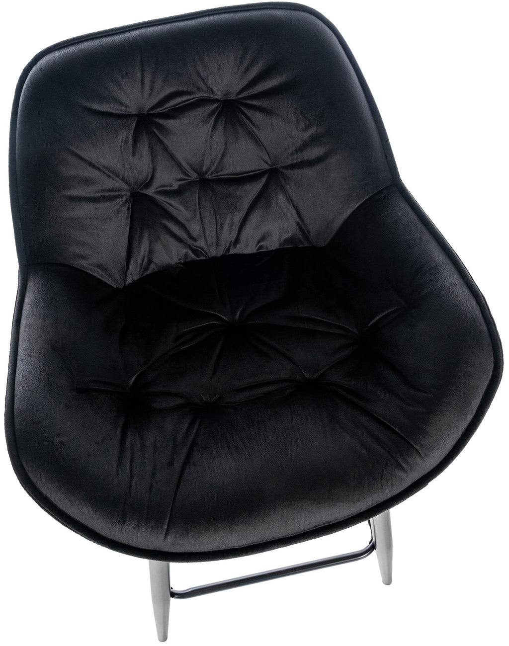 2-pack barstol Gibson sammet sitthöjd 76 cm