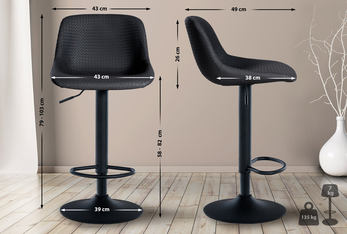 2-pack barstol Loft