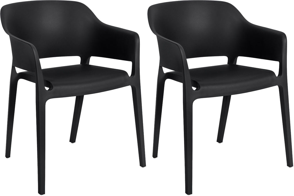 2-pack stapelbara stolar Puebla