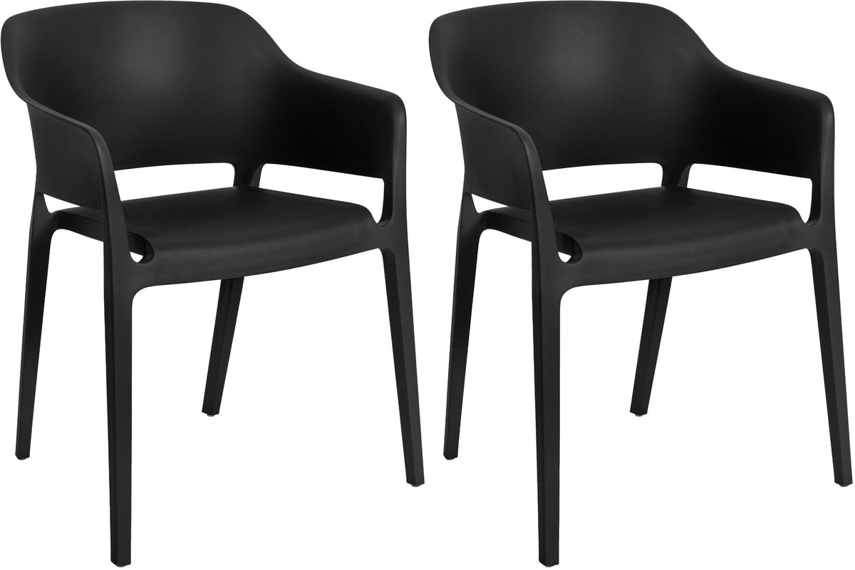 2-pack stapelbara stolar Puebla
