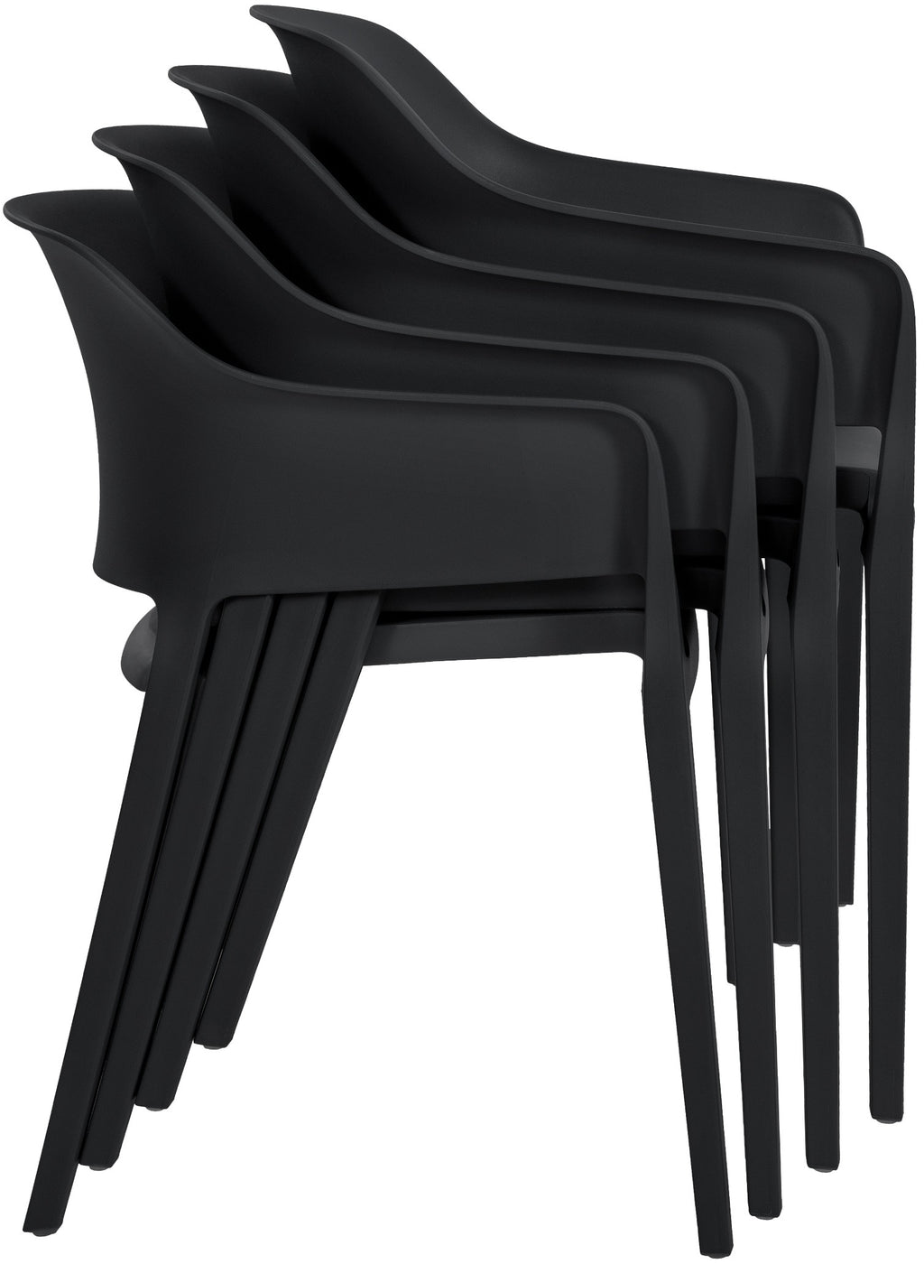 2-pack stapelbara stolar Puebla