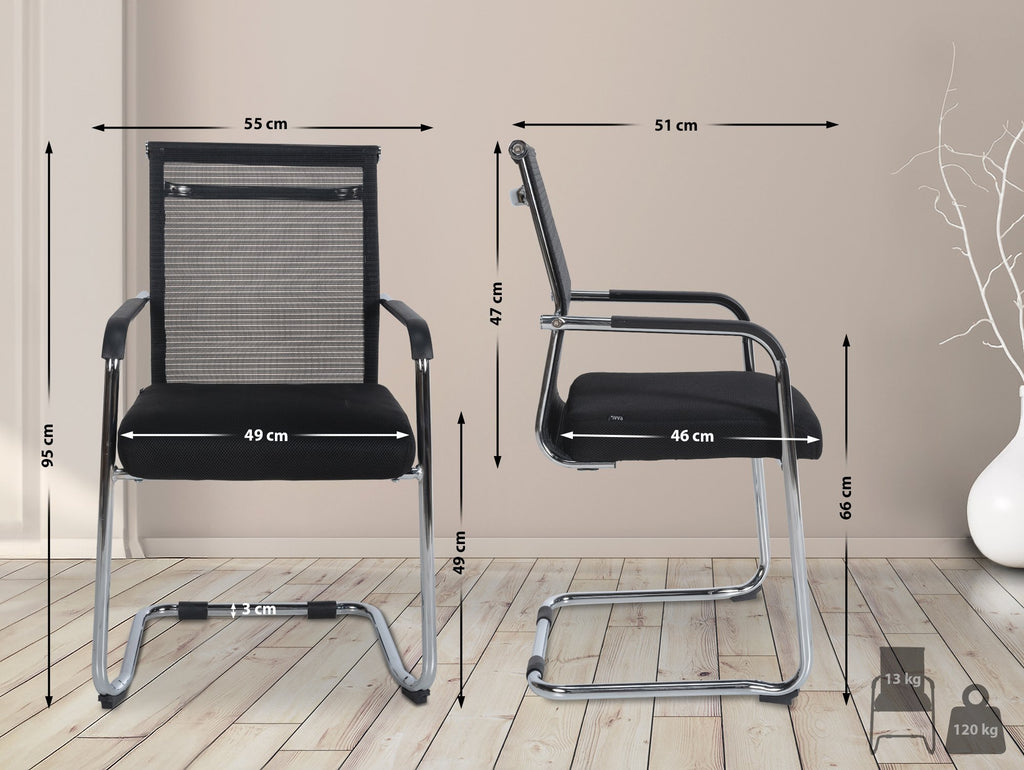 2-pack besöksstolar Denny