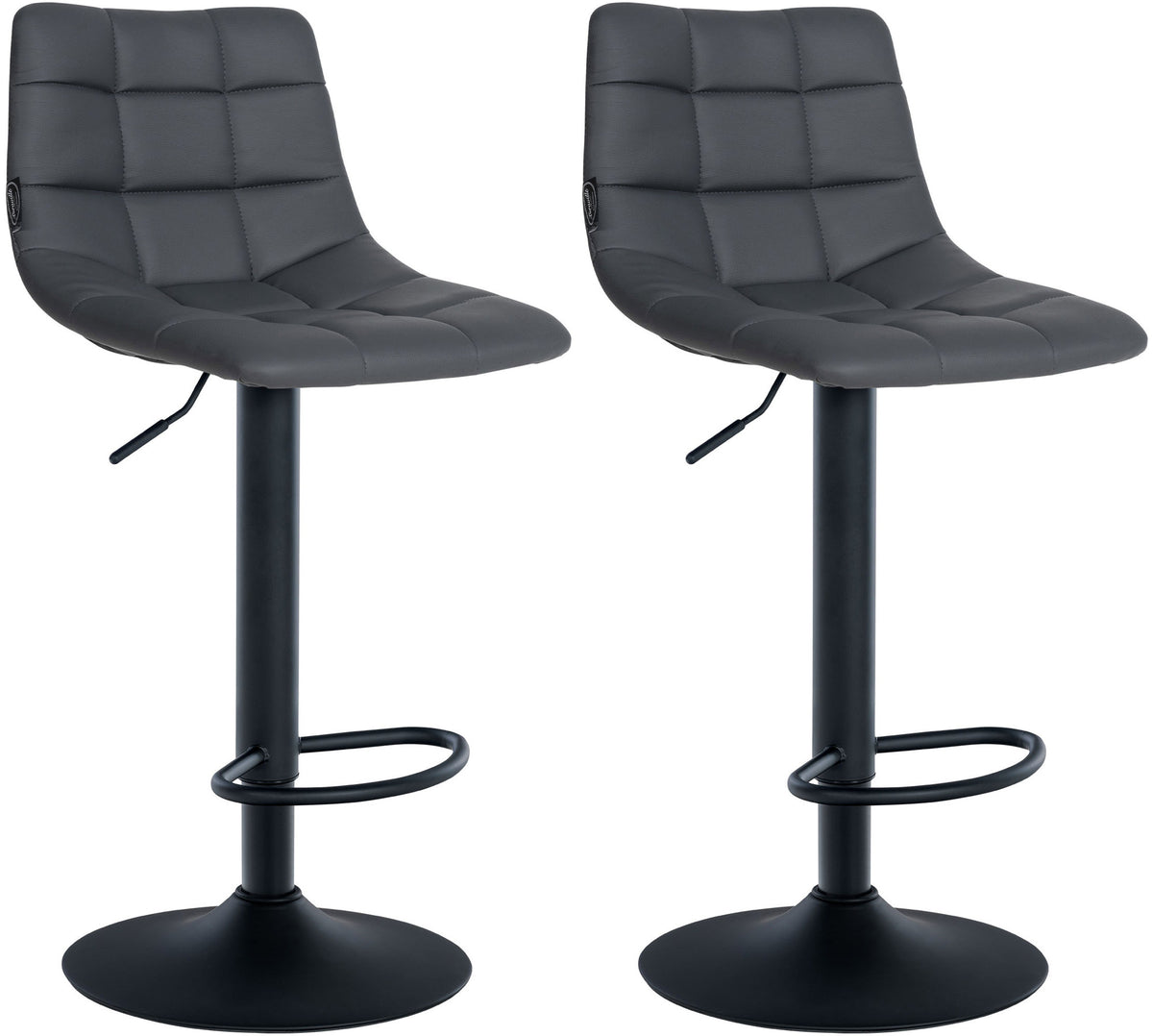 2-pack barstol Jerry konstläder