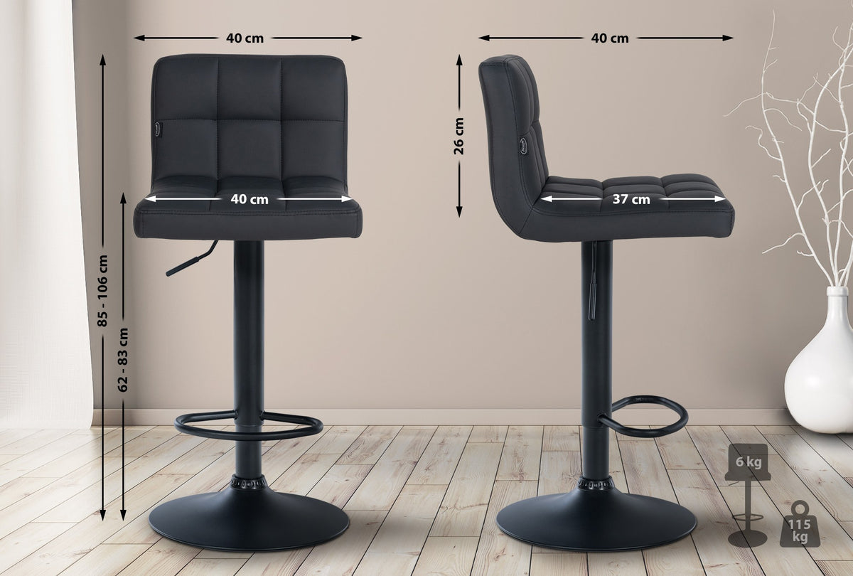 2-pack barstol Feni konstläder
