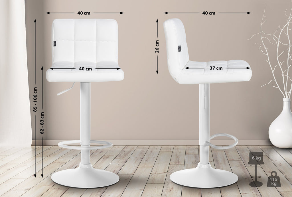 2-pack barstol Feni konstläder