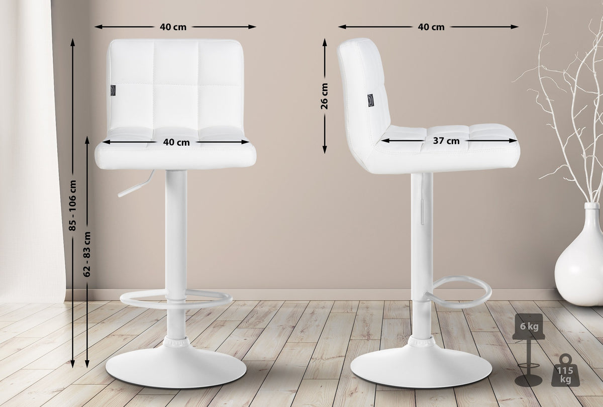 2-pack barstol Feni konstläder