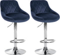 2-pack barstol Lazio sammet