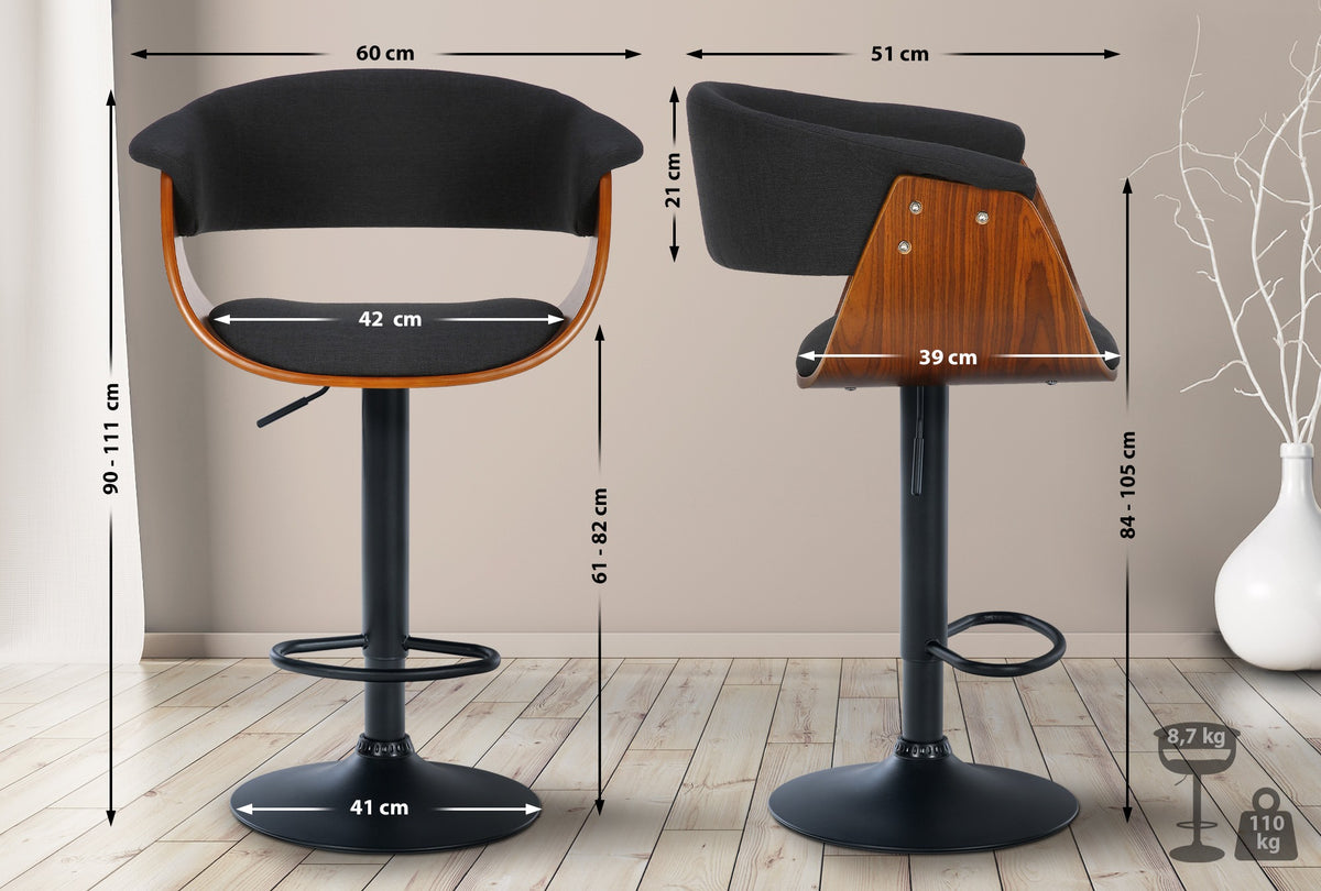2-pack barstol Vestal