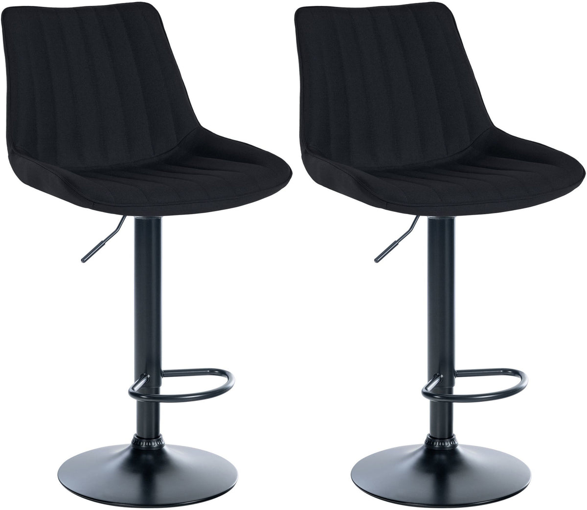 2-pack barstol Toni tyg