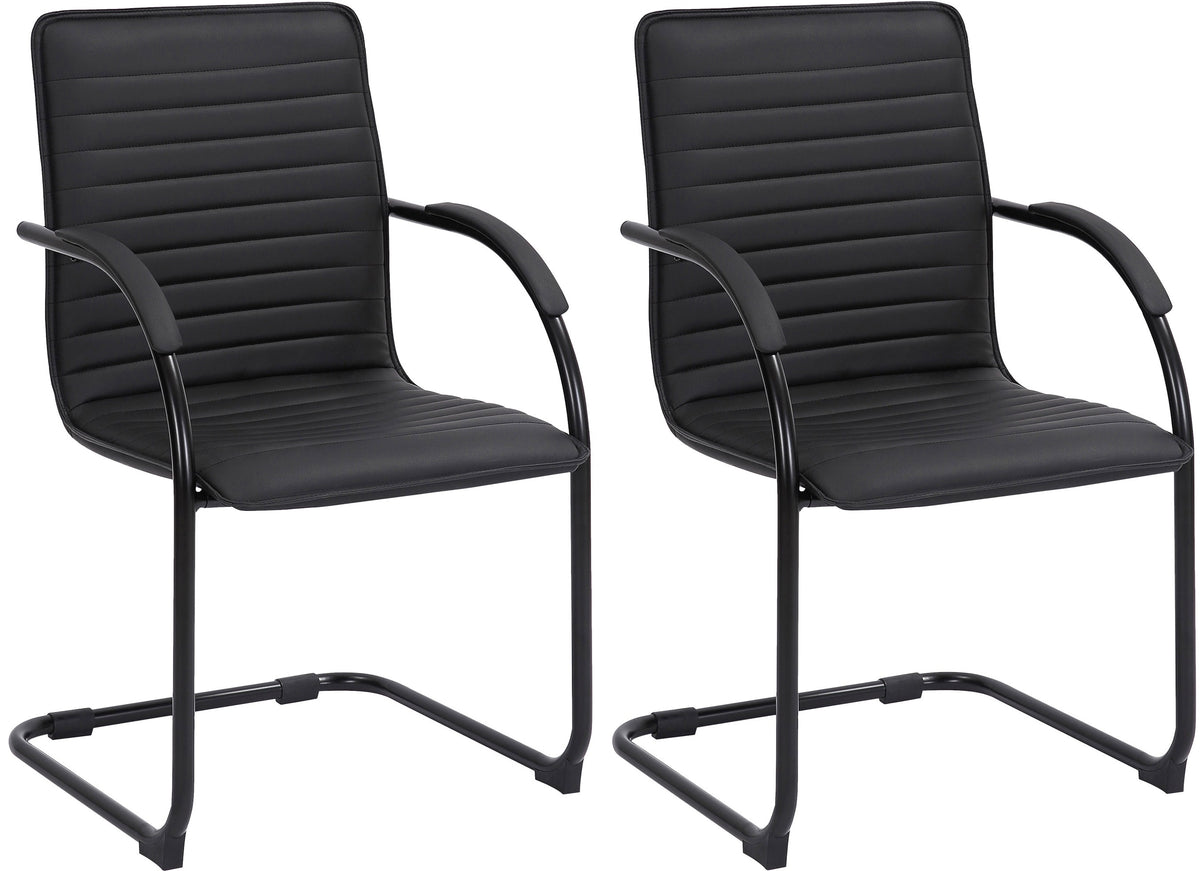 2-pack besöksstolar Tira konstläder