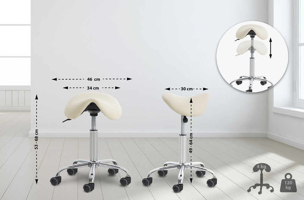 2-pack arbetspall Reno konstläder