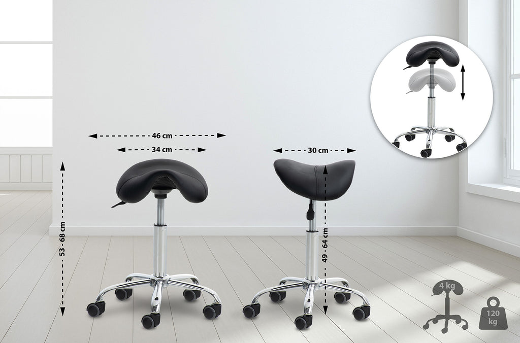 2-pack arbetspall Reno konstläder