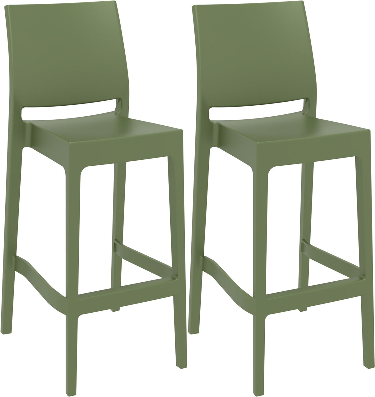 2-pack barstol Maya plast