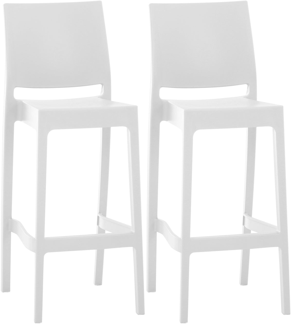 2-pack barstol Maya plast