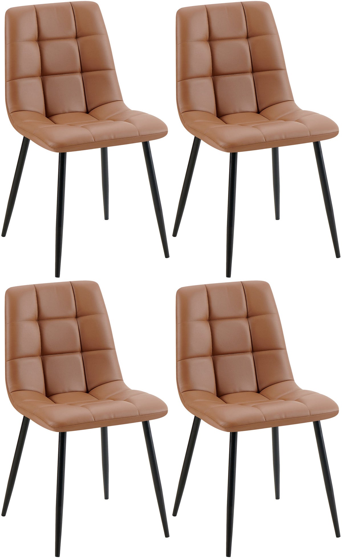 4-pack matstol Antibes konstläder
