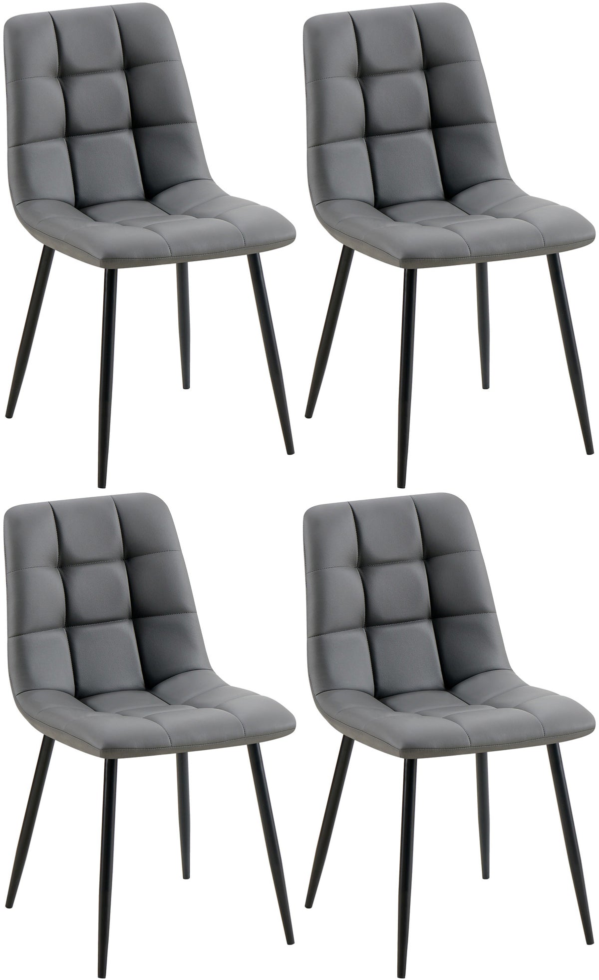 4-pack matstol Antibes konstläder
