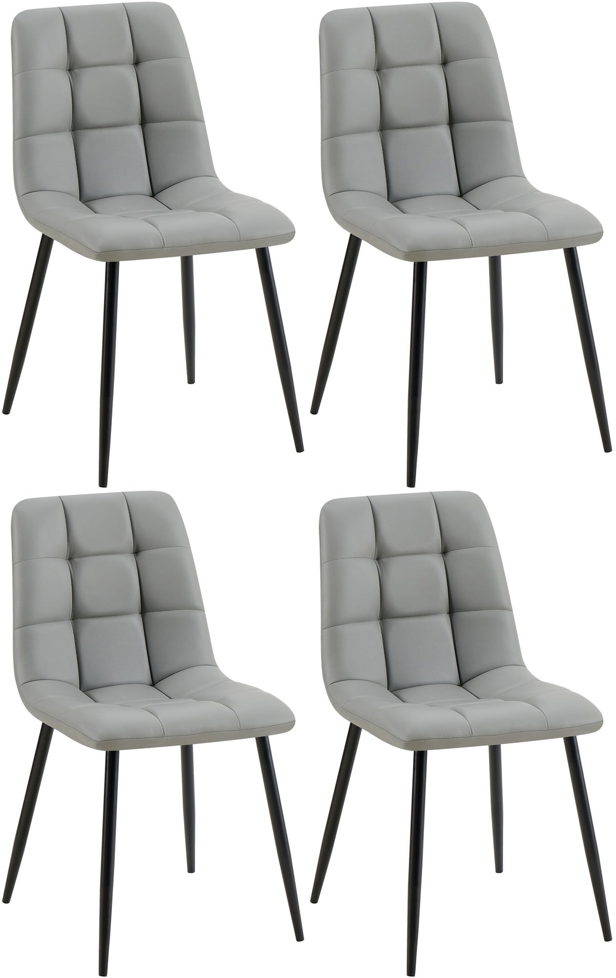4-pack matstol Antibes konstläder