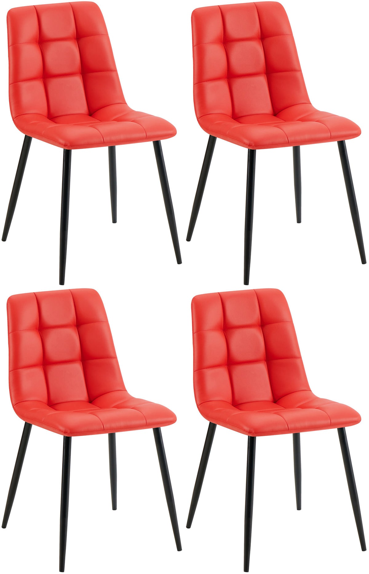 4-pack matstol Antibes konstläder