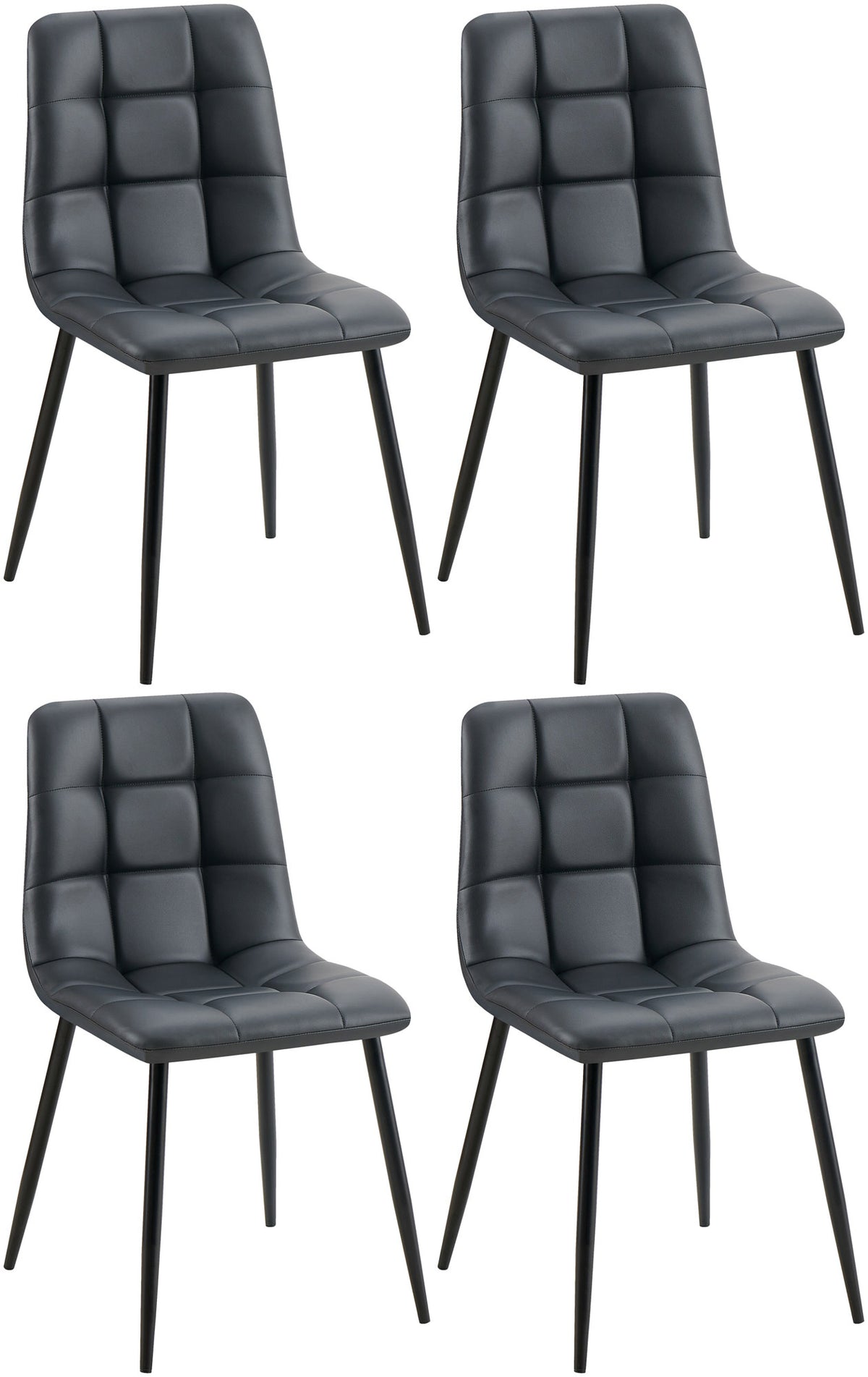 4-pack matstol Antibes konstläder