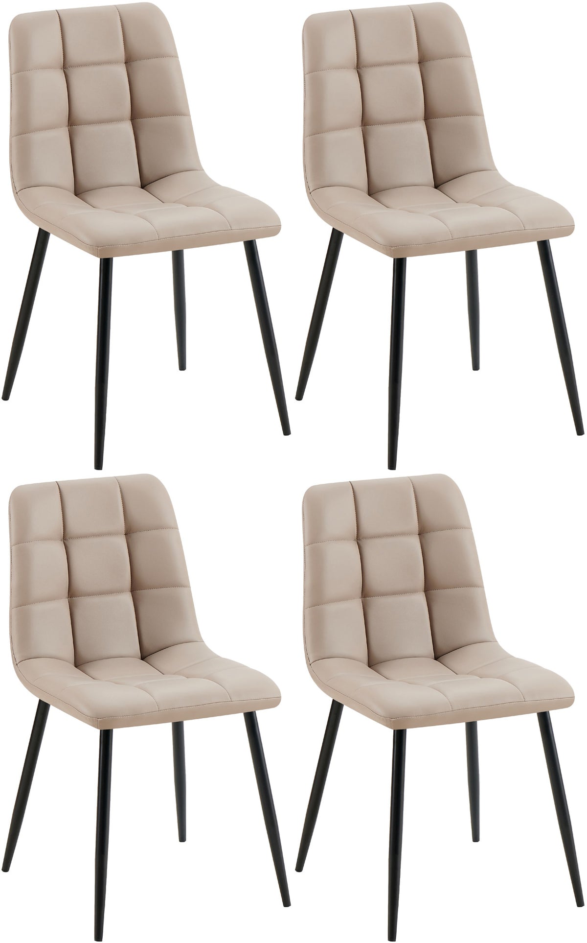 4-pack matstol Antibes konstläder