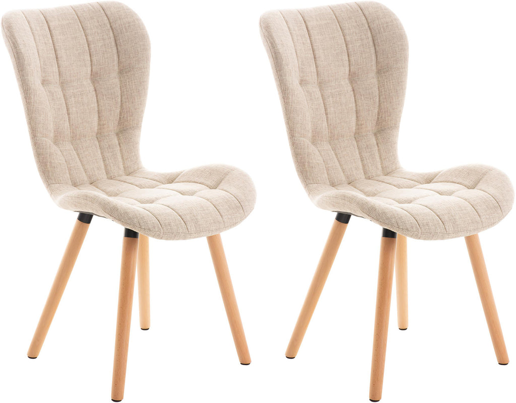 2-pack matstol Elda