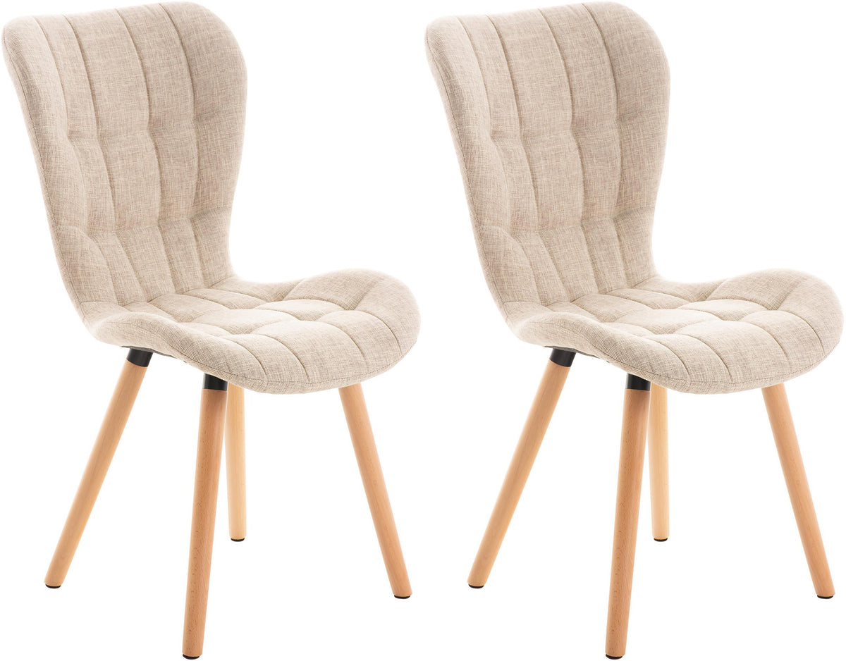 2-pack matstol Elda