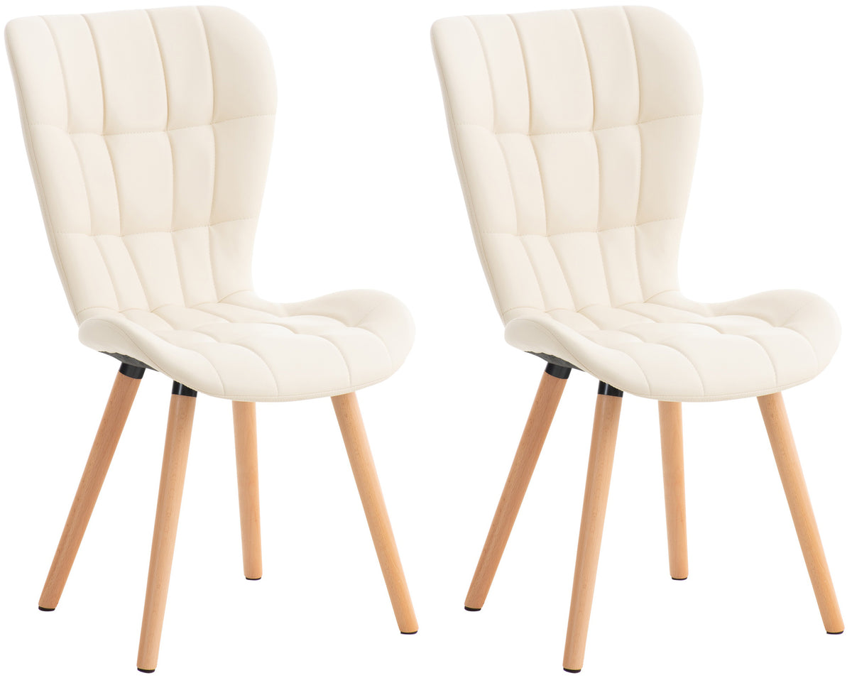 2-pack matstol Elda