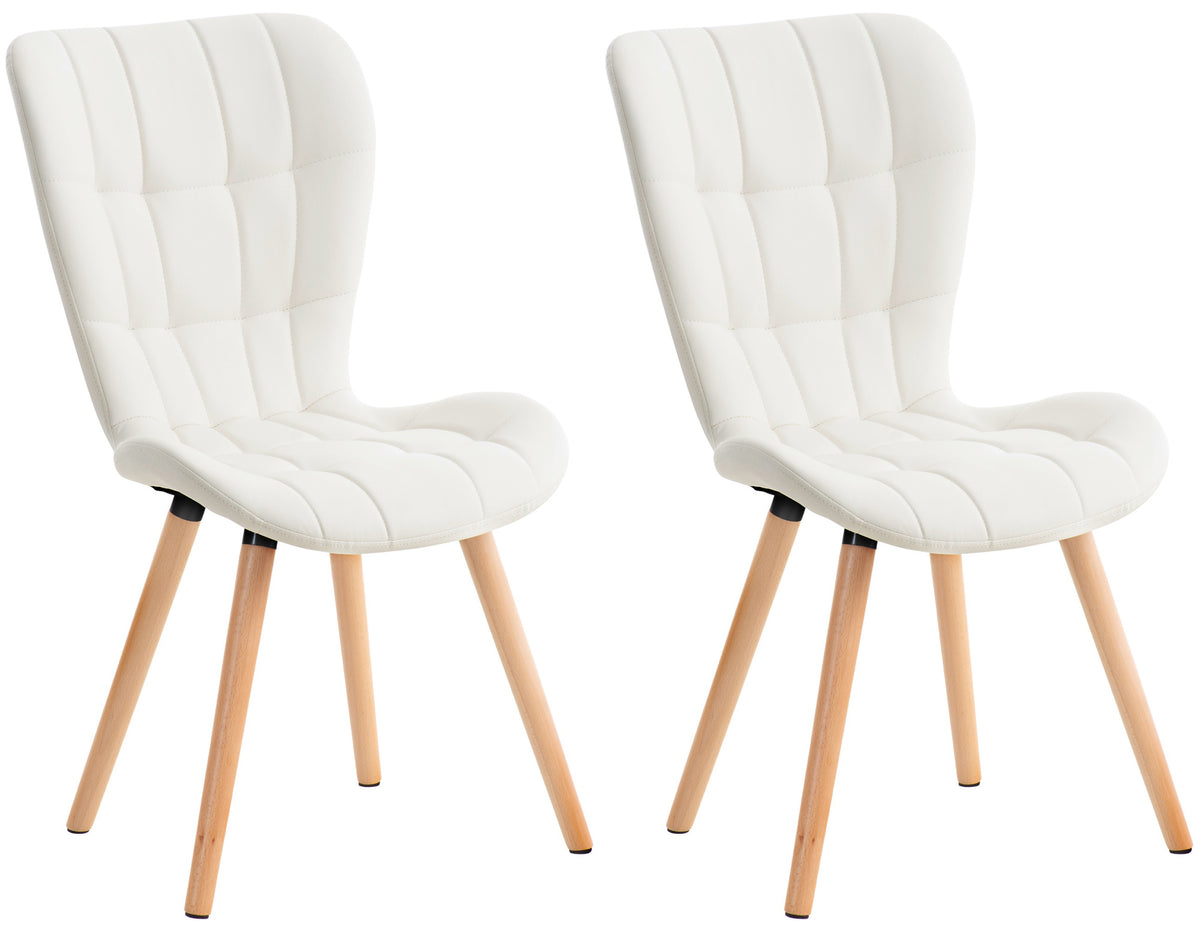 2-pack matstol Elda