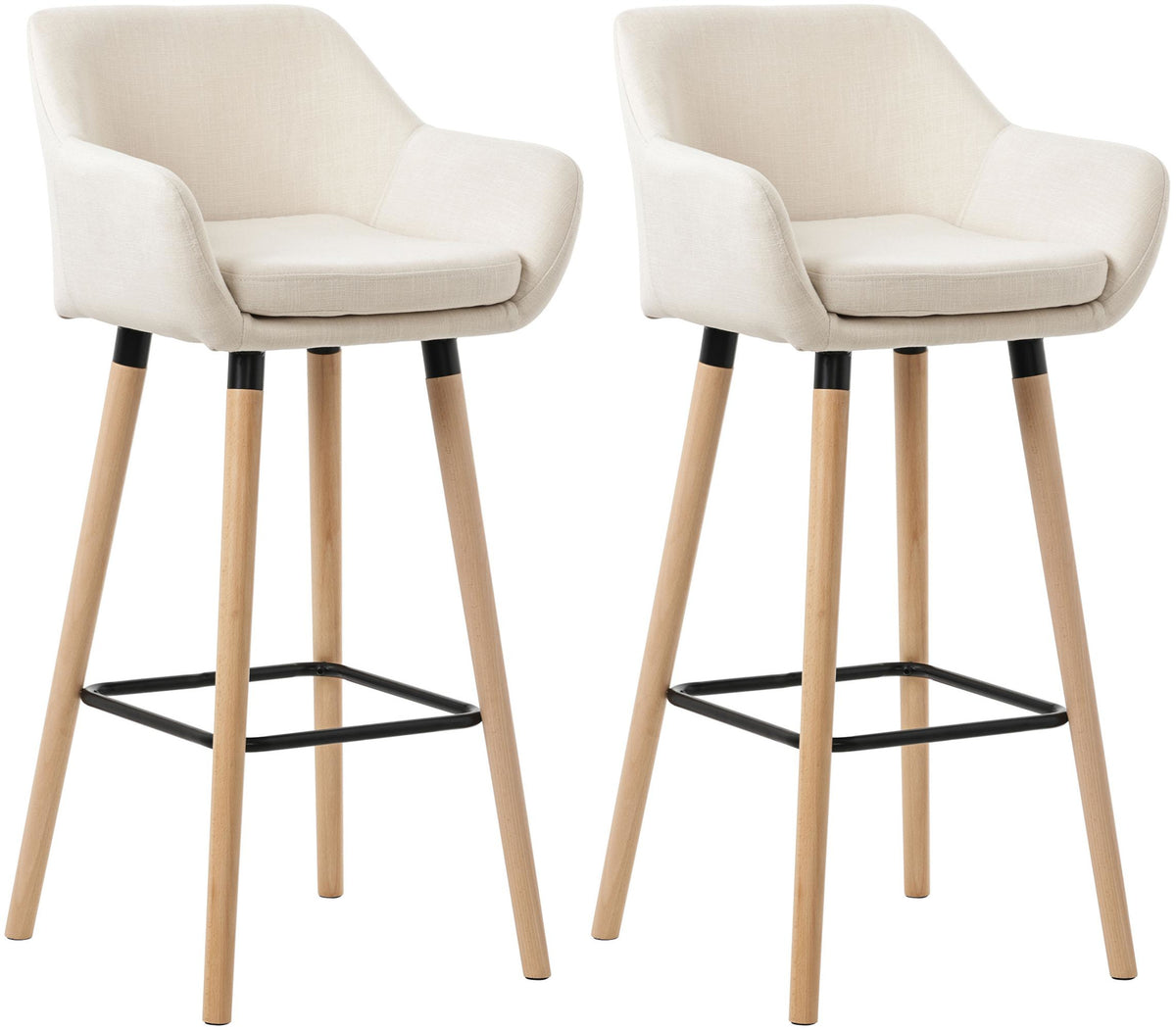 2-pack barstol Grant tyg