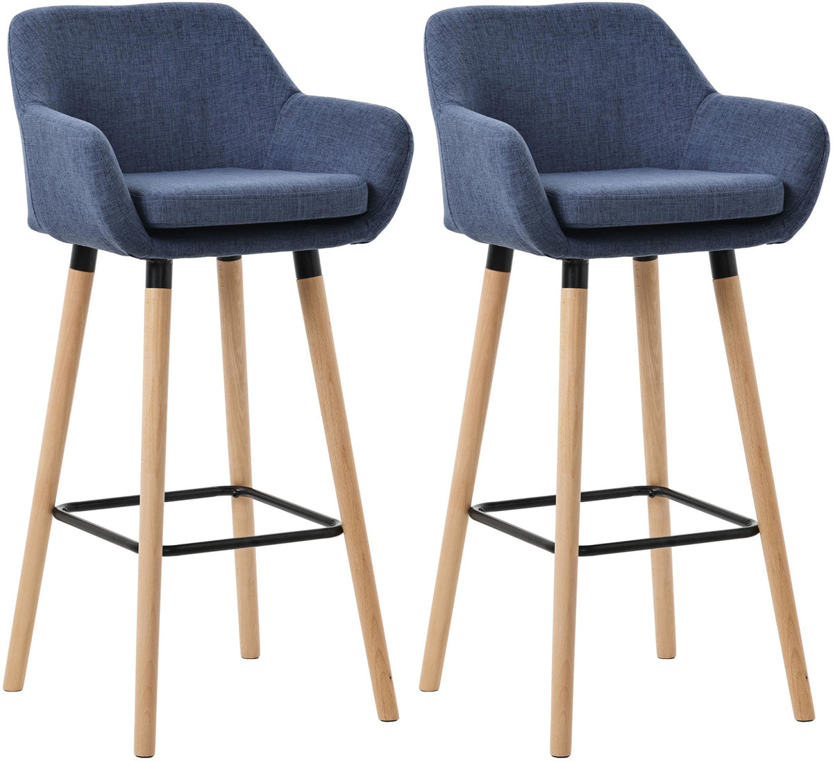 2-pack barstol Grant tyg