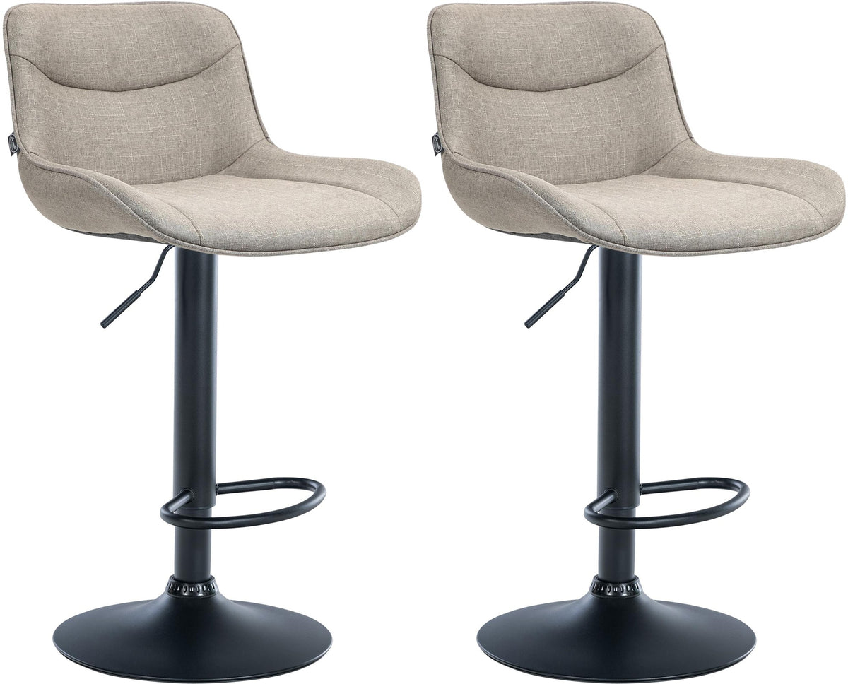 2-pack barstol Vonore tyg