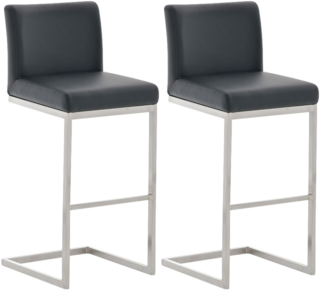 2-pack barstol Paros konstläderklädsel