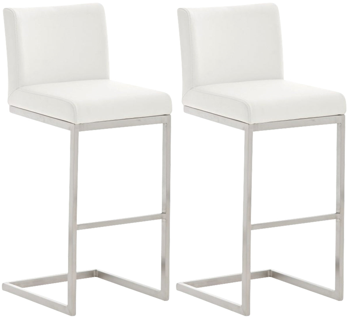 2-pack barstol Paros konstläderklädsel