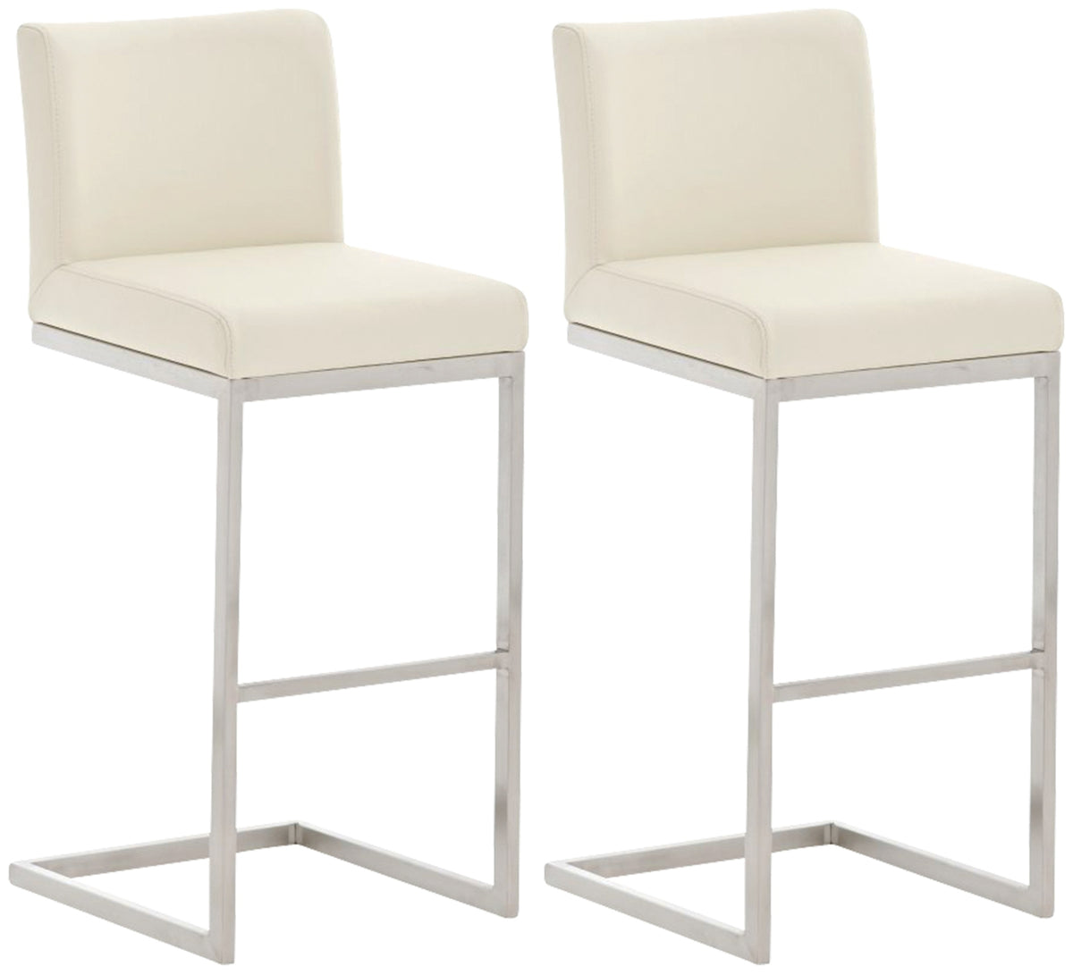 2-pack barstol Paros konstläderklädsel