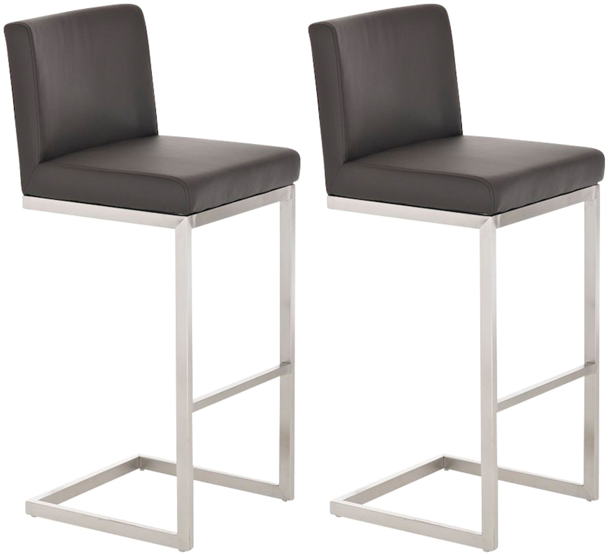 2-pack barstol Paros konstläderklädsel