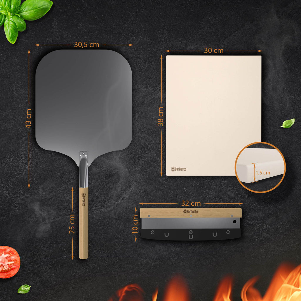 Pizzasten-set
