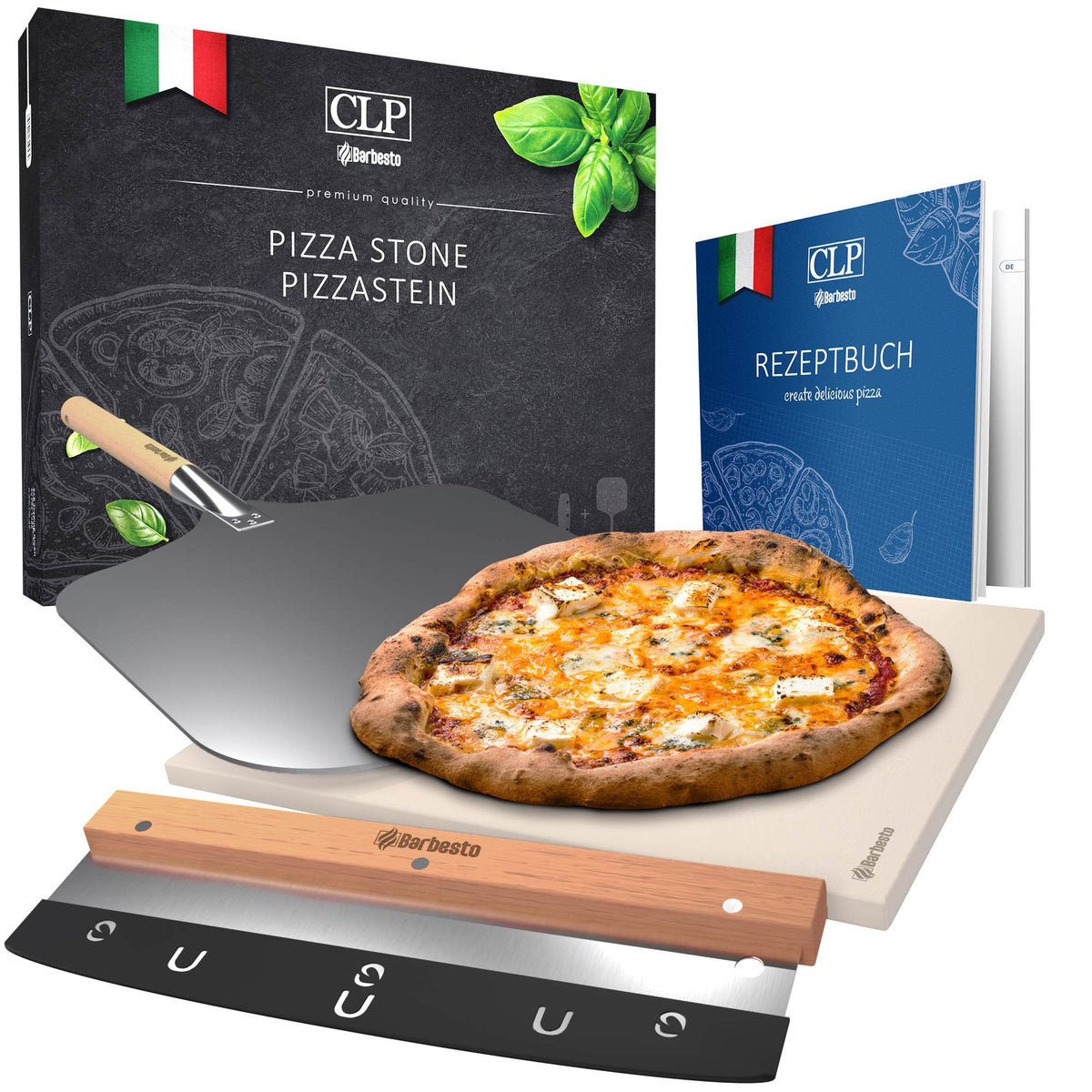 Pizzasten-set