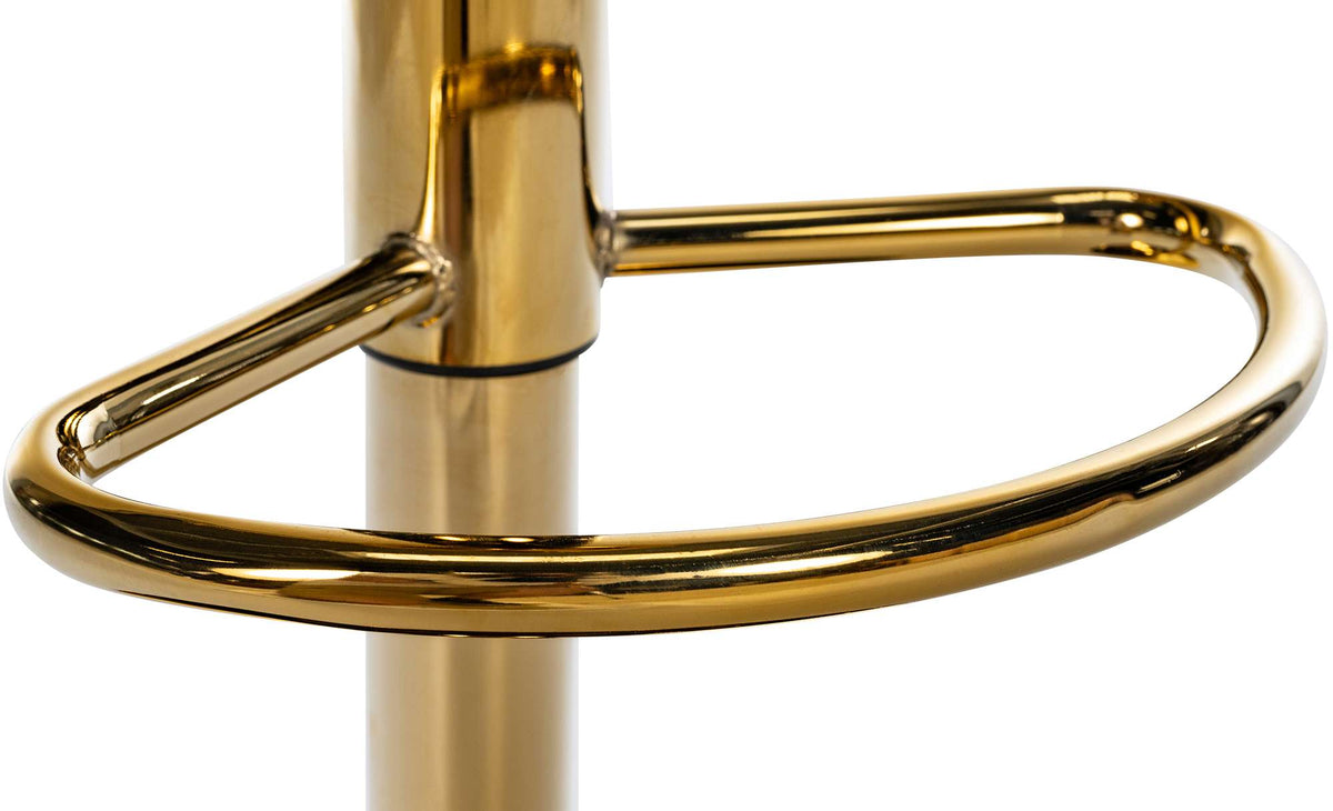 2-pack barstol Braga guld konstläder