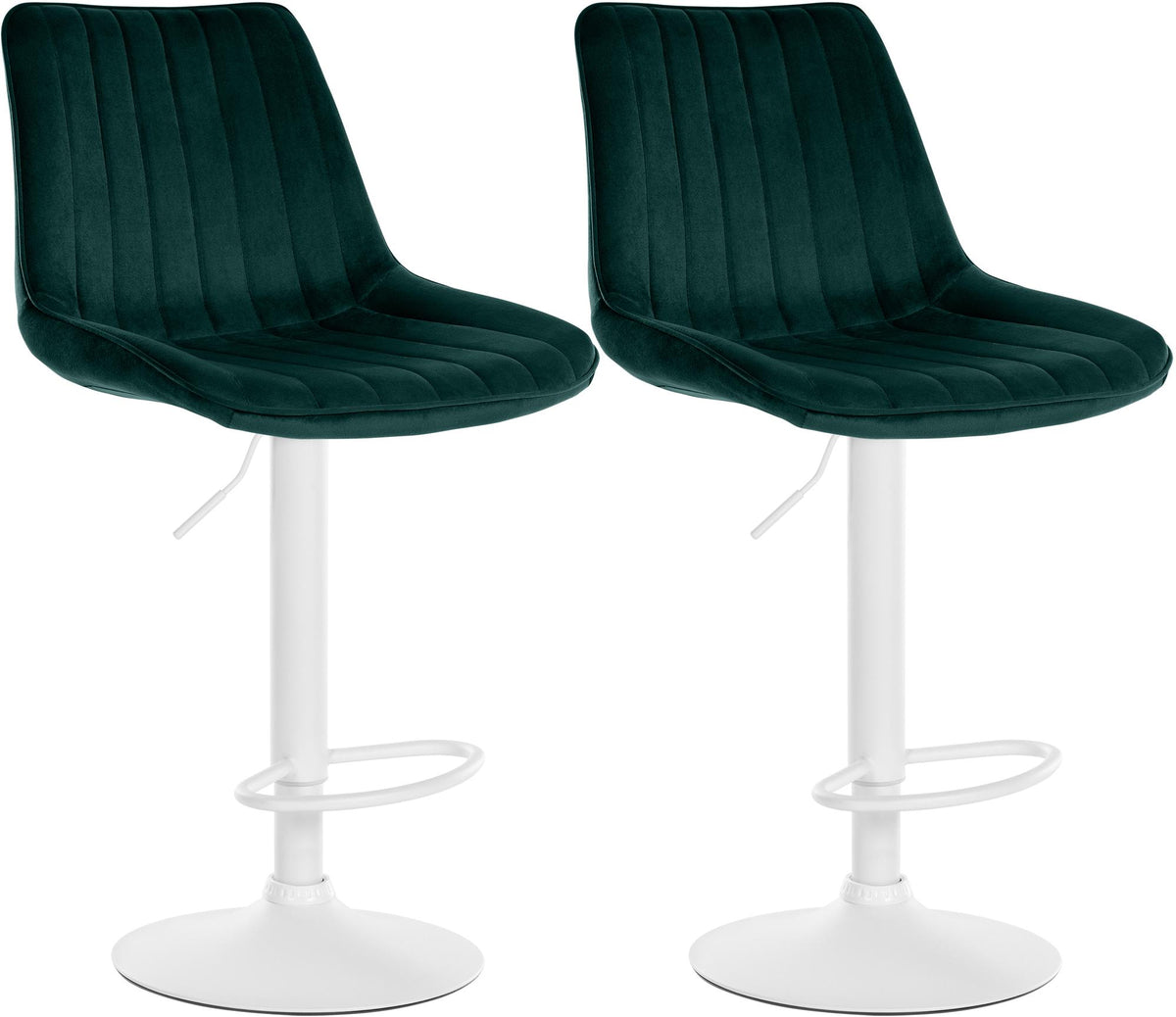 2-pack barstol Toni sammet