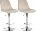 2-pack barstol Toni sammet