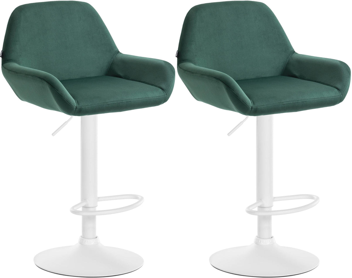 2-pack barstol Braga sammet