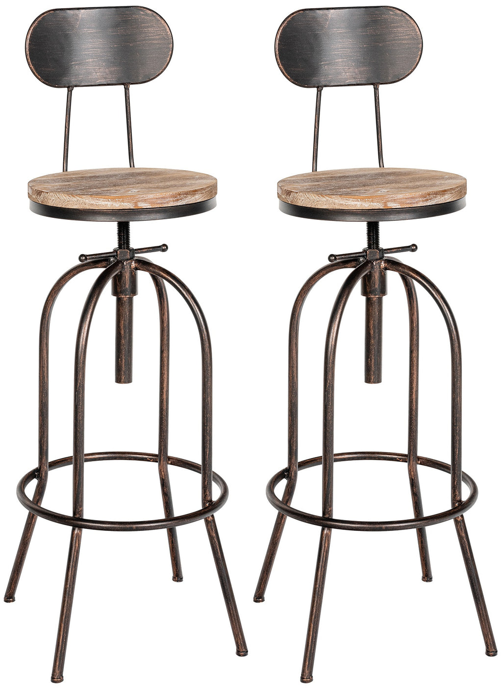 2-pack barstol Pino